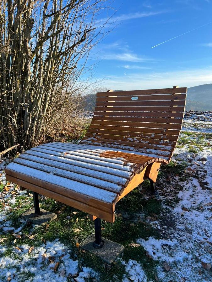 Cafe Pension Sonnenkanzel Staatsbad Brückenau Dış mekan fotoğraf