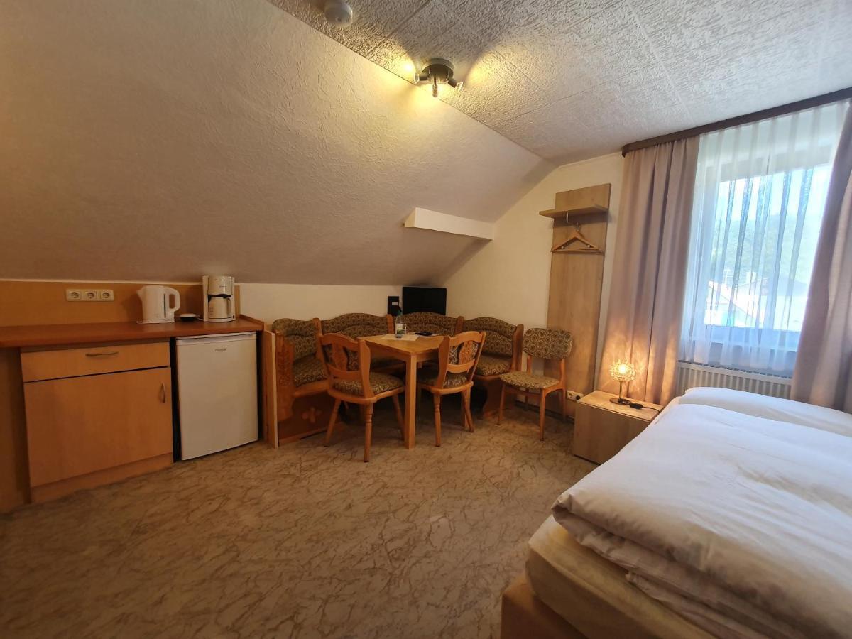 Cafe Pension Sonnenkanzel Staatsbad Brückenau Dış mekan fotoğraf